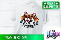 Beard Sublimation Design | Beard Quotes Design | PNG Design Product Image 1