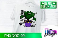 Beard Sublimation Design | Beard Quotes Design | PNG Design Product Image 1