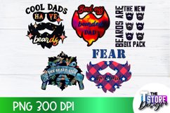 Beard Sublimation Bundle | Beard Quotes Design | PNG Design Product Image 5