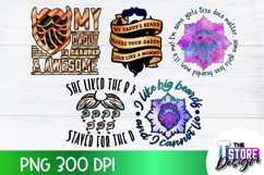 Beard Sublimation Bundle | Beard Quotes Design | PNG Design Product Image 8