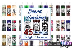 Beard Tumblers Bundle | Beard Quotes Sublimation | Men PNG Product Image 1