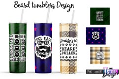 Beard Tumblers Bundle | Beard Quotes Sublimation | Men PNG Product Image 15
