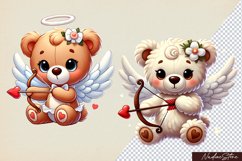 Cute Valentine&#039;s day Sublimation BUNDLE PNG. Product Image 3