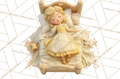 Fairy Tale Storybook Bears Cottage Clipart PNG Product Image 2
