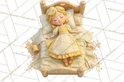 Fairy Tale Storybook Bears Cottage Clipart PNG Product Image 2