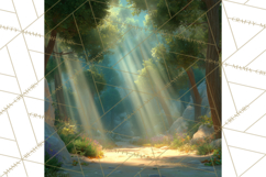 Fairy Tale Storybook Bears Cottage Clipart PNG Product Image 5