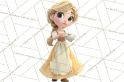 Fairy Tale Storybook Bears Cottage Clipart PNG Product Image 5