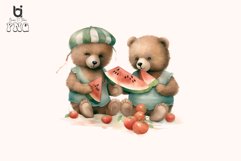 Watercolor Bears Sublimation Bundle Product Image 3