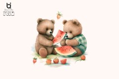 Watercolor Bears Sublimation Bundle Product Image 5