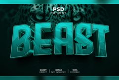 Beast 3D editable text effect Product Image 1