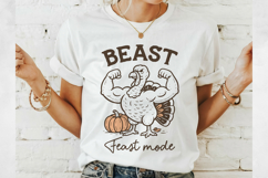 Thanksgiving Quote Clipart | Retro Fall PNG SVG Product Image 2
