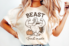 Thanksgiving Quote Clipart | Retro Fall PNG SVG Product Image 3