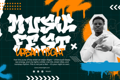 Beast Quotz | Wild Graffiti Font Product Image 3