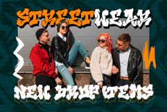 Beast Quotz | Wild Layered Graffiti Webfont Product Image 8
