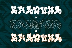 Beast Quotz | Wild Layered Graffiti Webfont Product Image 4