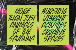 Beasty Strength Display Brush Font Product Image 4
