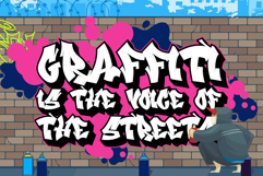 Beat Mark | Wild Decorative Graffiti Webfont for Urban Ideas Product Image 3