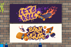 Beat Mark | Wild Decorative Graffiti Webfont for Urban Ideas Product Image 6