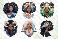 Beautiful Black African Zodiac Sublimation Bundle Product Image 2