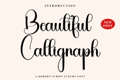 Beautiful Calligraph Product Image 1