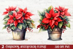 Beautiful Christmas Set Clipart, Beautiful Christmas Clipart Product Image 1