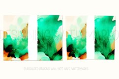 Watercolor Tumbler Wrap, Add Your Own Name, Sublimation d4 Product Image 2