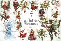Beautiful Fairy Christmas Sublimation Product Image 1