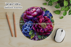Floral Wind Spinner, Flowers Wind Spinner Sublimation, w1 Product Image 4