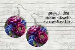 Floral Wind Spinner, Flowers Wind Spinner Sublimation, w1 Product Image 7