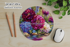 Floral Wind Spinner, Flowers Wind Spinner Sublimation, w10 Product Image 4