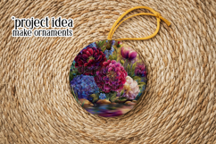 Floral Wind Spinner, Flowers Wind Spinner Sublimation, w10 Product Image 5