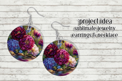 Floral Wind Spinner, Flowers Wind Spinner Sublimation, w10 Product Image 7