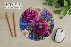 Floral Wind Spinner, Flowers Wind Spinner Sublimation, w11 Product Image 4