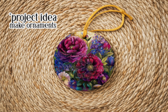 Floral Wind Spinner, Flowers Wind Spinner Sublimation, w11 Product Image 5