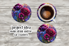 Floral Wind Spinner, Flowers Wind Spinner Sublimation, w4 Product Image 6