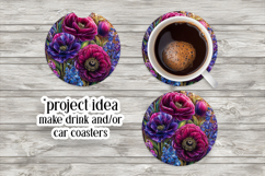 Floral Wind Spinner, Flowers Wind Spinner Sublimation, w5 Product Image 6