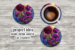 Floral Wind Spinner, Flowers Wind Spinner Sublimation, w6 Product Image 6