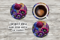 Floral Wind Spinner, Flowers Wind Spinner Sublimation, w7 Product Image 6