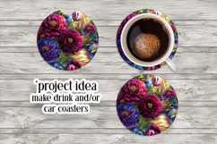 Floral Wind Spinner, Flowers Wind Spinner Sublimation, w8 Product Image 6