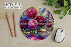 Floral Wind Spinner, Flowers Wind Spinner Sublimation, w9 Product Image 4