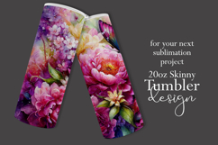 Animal Tumbler Wrap, Butterfly and Flowers Tumbler Wrap t18 Product Image 2