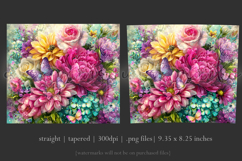 Animal Tumbler Wrap, Butterfly and Flowers Tumbler Wrap t24 Product Image 3