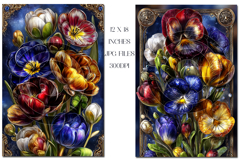 Floral Backgrounds, 12x18 Beautiful Flower Backgrounds, s2 Product Image 3