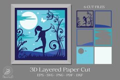 Beautiful Girl 3D Light Box Product Image 1