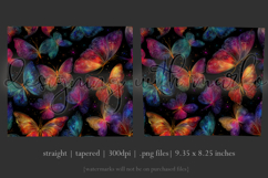 Animal Tumbler Wrap, Colorful Butterflies Tumbler Wrap, t11 Product Image 3