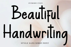 Beautiful Handwriting Product Image 1