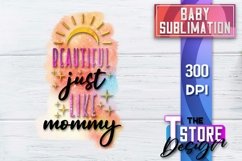 Baby Sublimation | Baby Quotes Design | PNG Files v.1 Product Image 1