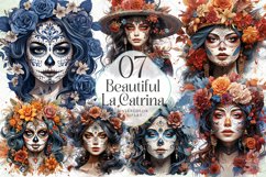 Beautiful La Catrina Sublimation Bundle Product Image 1