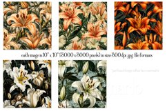 Lily Wind Spinner | Sublimation Lily Flowers Wind Spinners Product Image 3