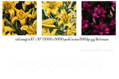 Lily Wind Spinner | Sublimation Lily Flowers Wind Spinners Product Image 3